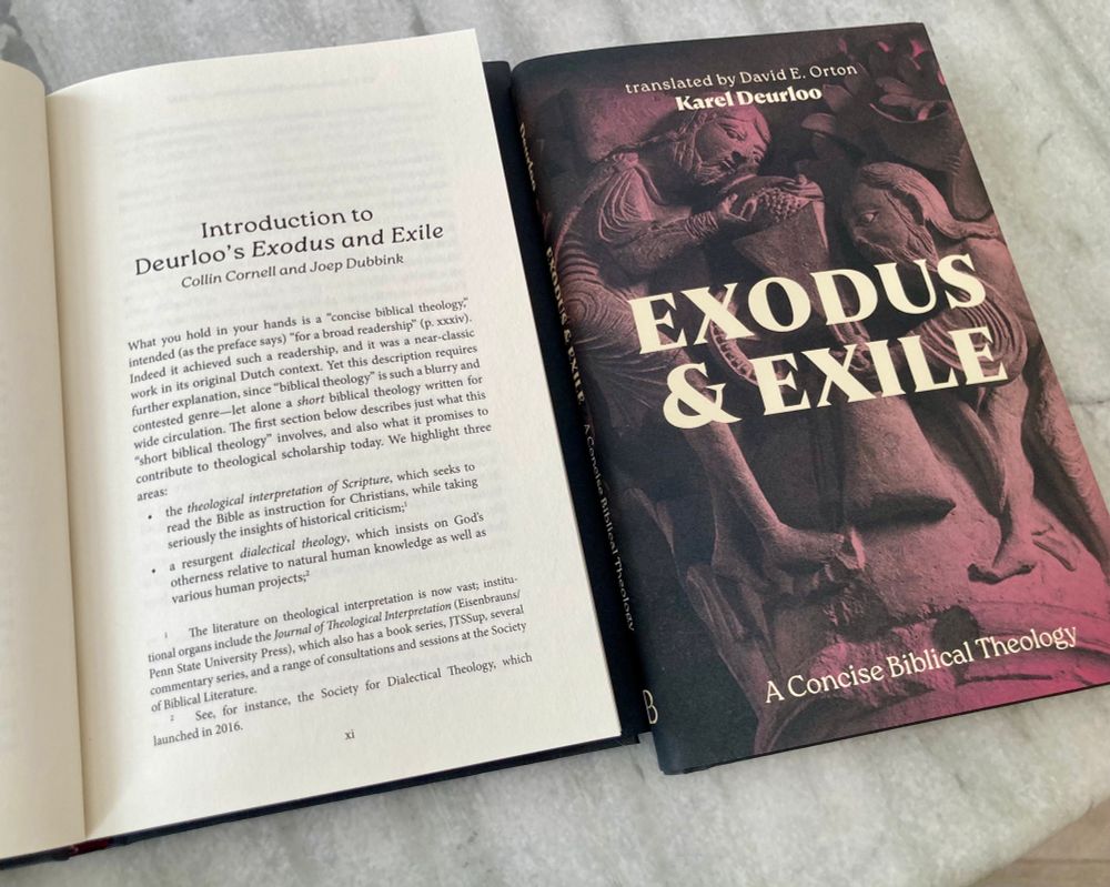 two copies of karel deurloo’s exodus and exile 