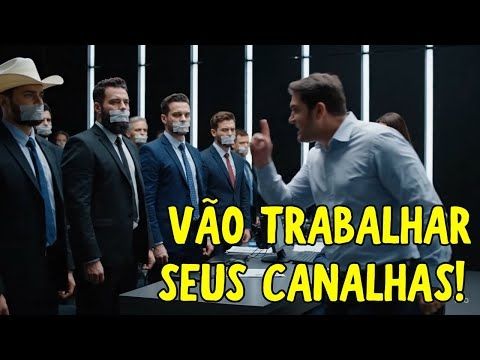 😡  Com Adesivo na Boca, Mas com a Mão no Dinheiro Público - VÃO TRABALHAR, SEUS CANALHAS!