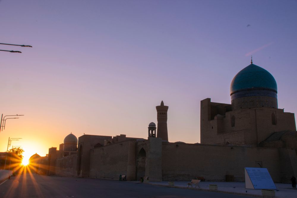 Sunrise near the Kalan Minaret.