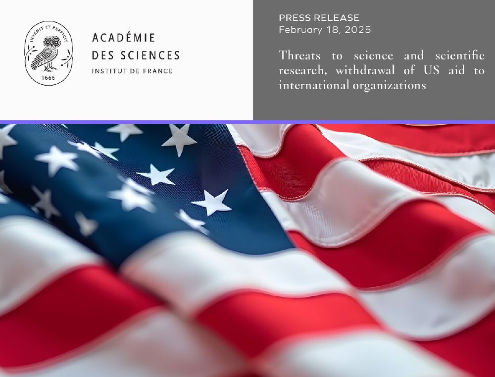 press release cover with US flag