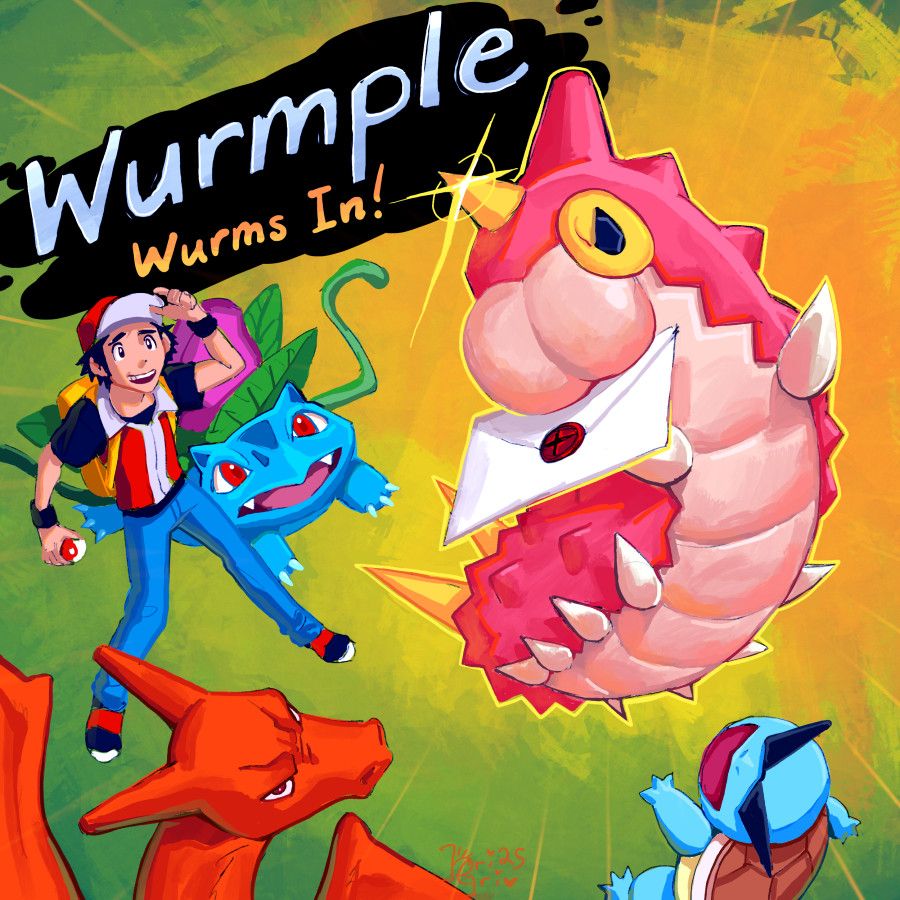 Wurmple is invited to Super Smash Brothers!