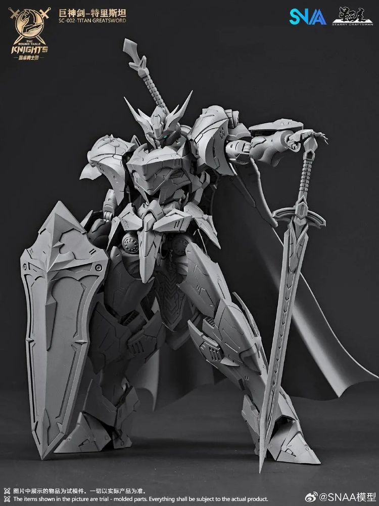 SNAA Round Table Knight Tristan 3D renders.