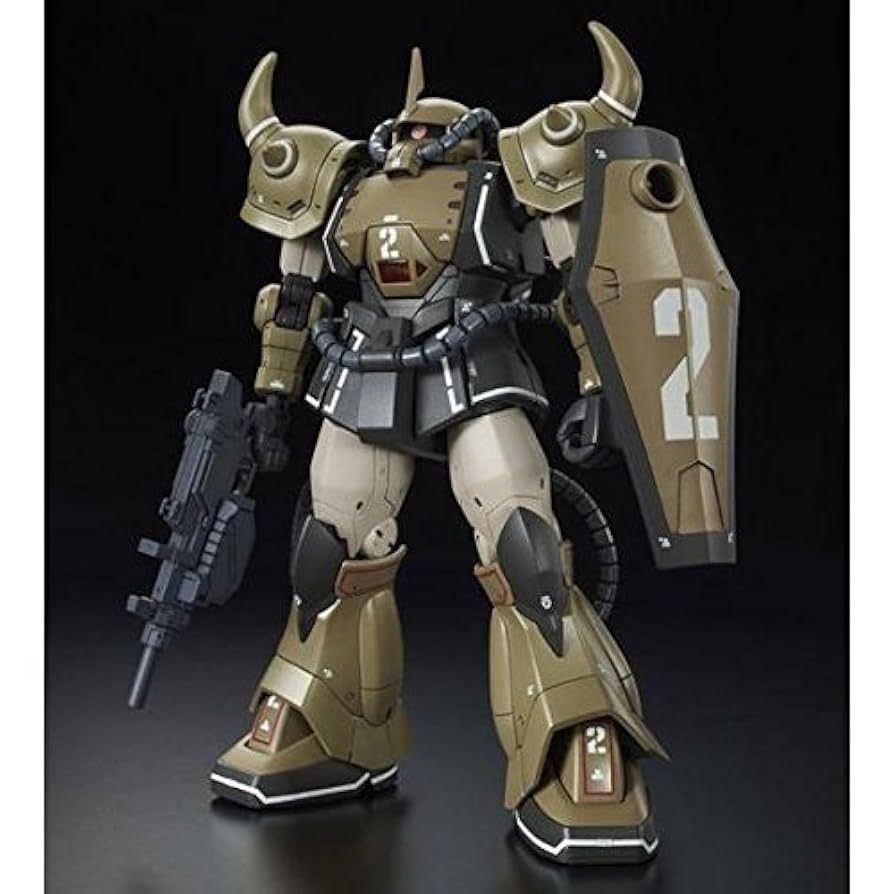 Bandai promo photograph of the Gouf Proto Mobility Demonstrator.