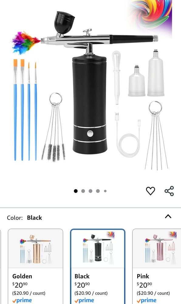 Cheap USB airbrush from Amazon.