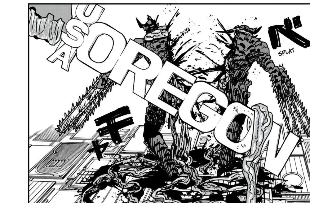 Yoru's Oregon Sword
Chainsaw Man Chapter 221 page 3