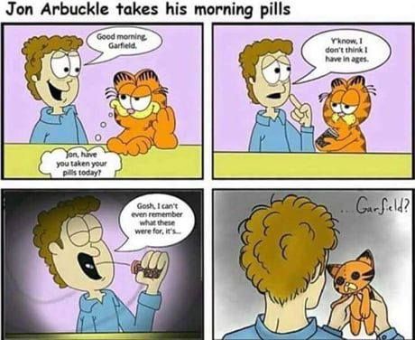Weird Garfield