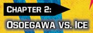 Clipped image from the opening page of a manga.
"Chapter 2: Osoegawa vs. ICE"