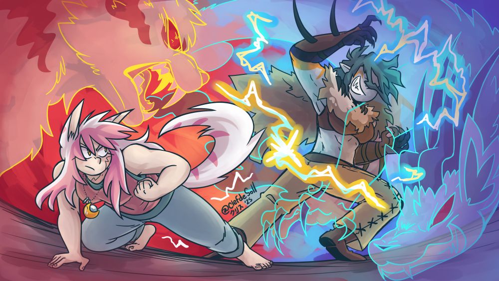 Yokoka vs Hurricane from Yokoka's Quest