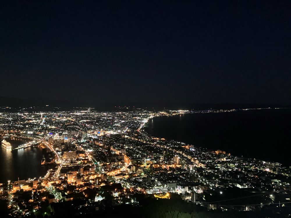 函館山から見た夜景