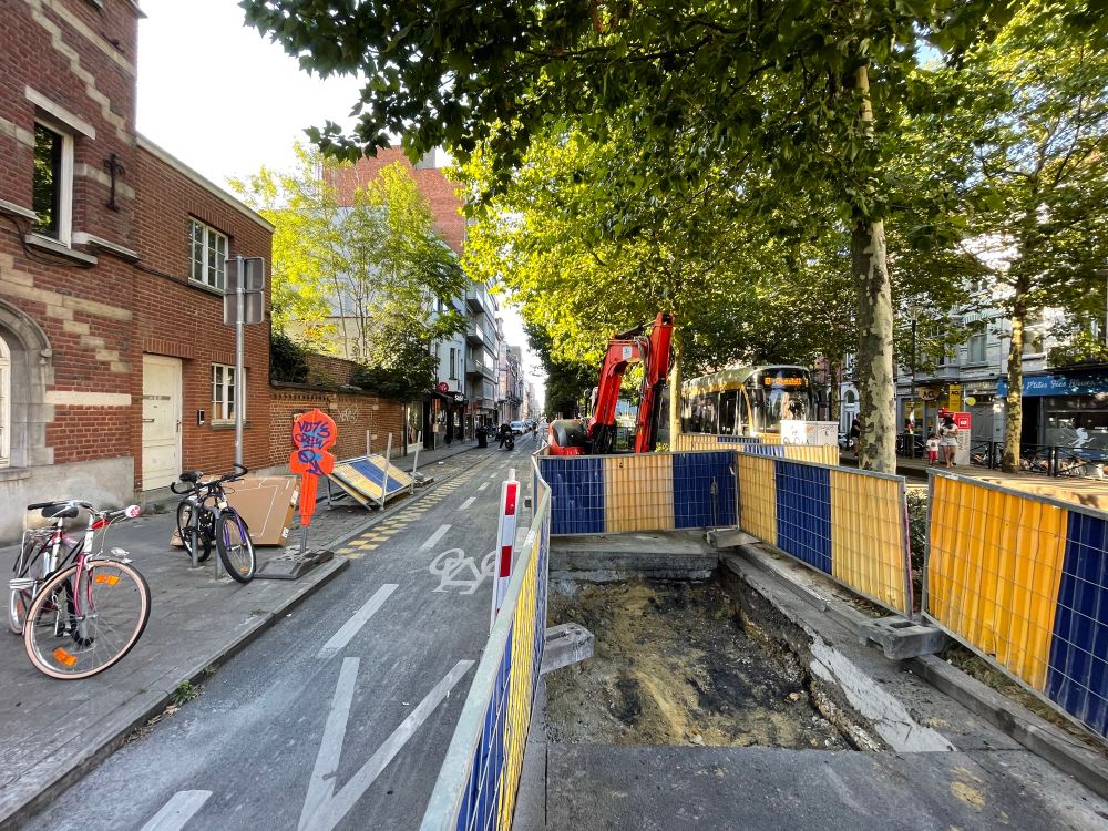 Préparation de la fosse