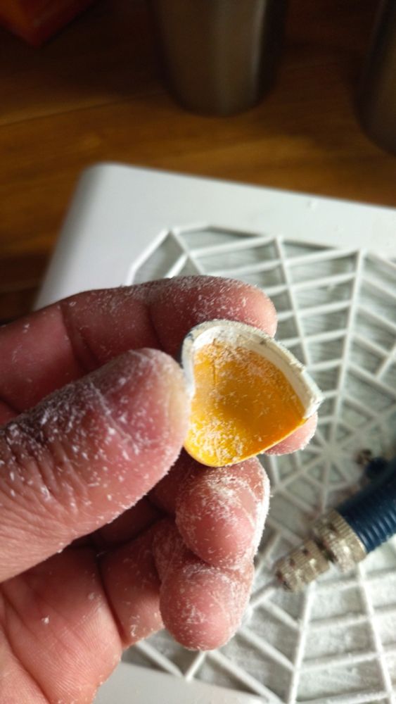この様に、粉粉になるから嫌だったの