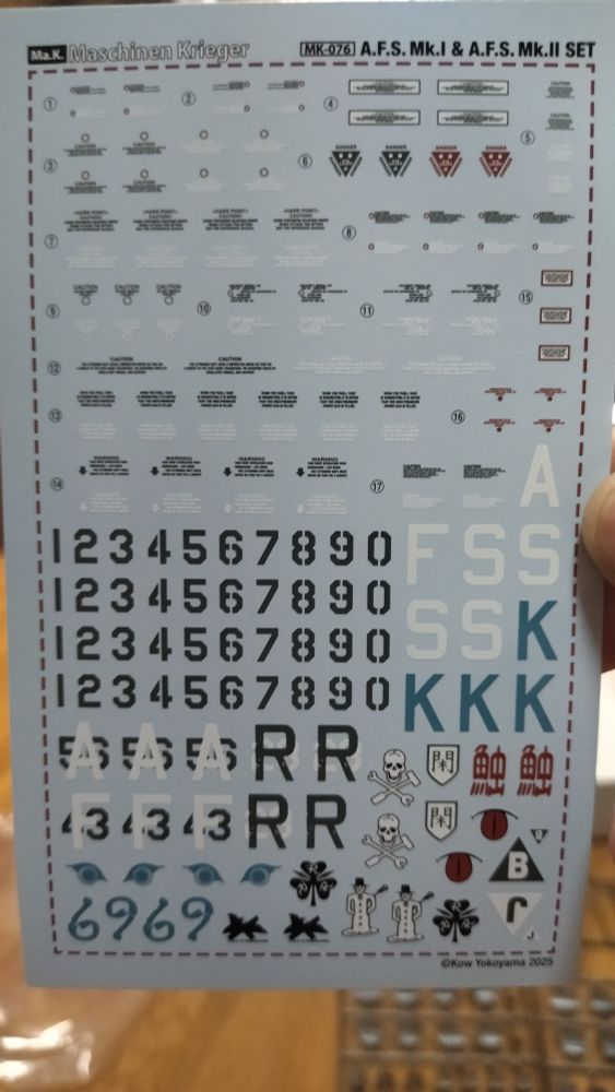デカールは目新しさは無し