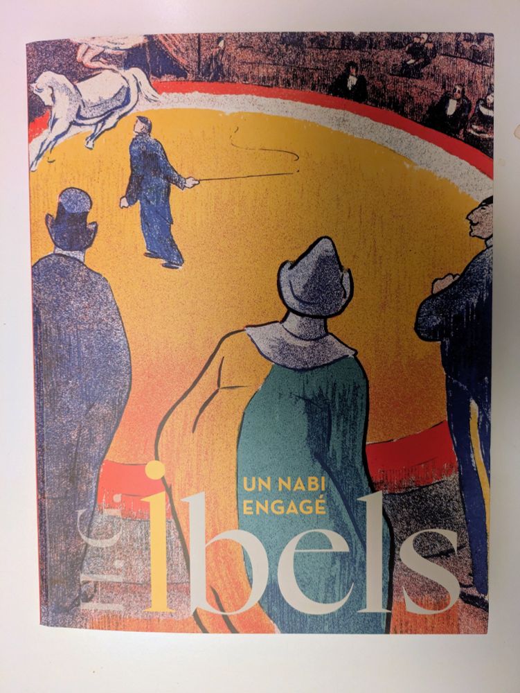 Couverture du catalogue de l'exposition "H. G. Ibels, un nabi engagé"