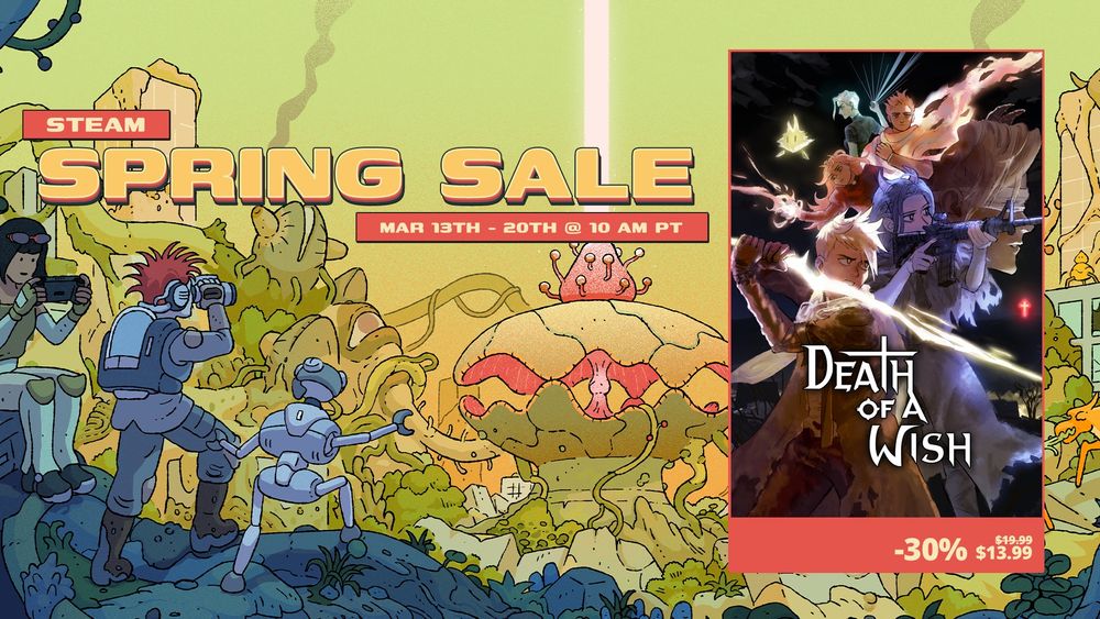 Steam Spring Sale - Death of a Wish -30%