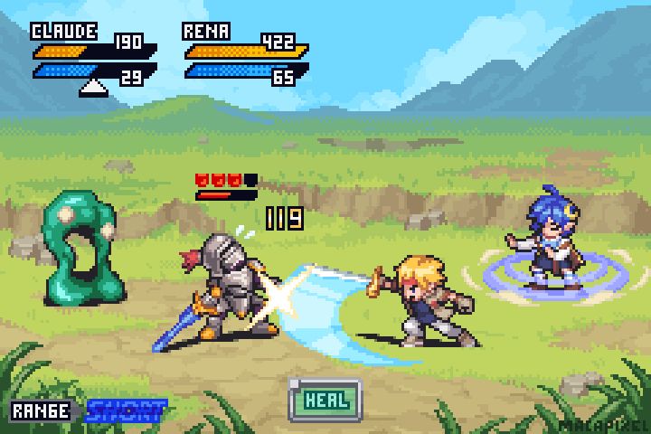 Fan art based on the game “Star Ocean: Second Story”.