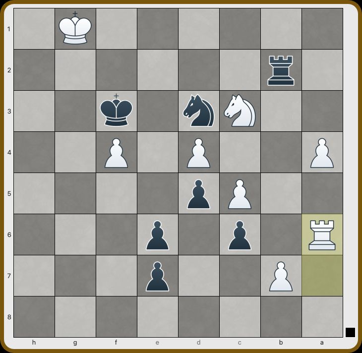 Horst v Preissmann, 1994. FEN: 8/RP2p3/2p1p3/2Pp4/P2P1P2/2Nn1k2/1r6/6K1 w - - 0 1