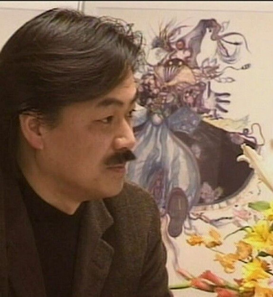 Hironobu Sakaguchi and Yoshitaka Amano talk about the illustrations for Final Fantasy IX (2000) - Top Retro Games