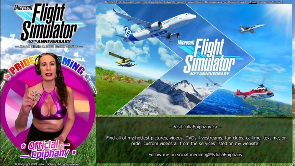 Excerpt playing MS Flight Sim! (June 29)