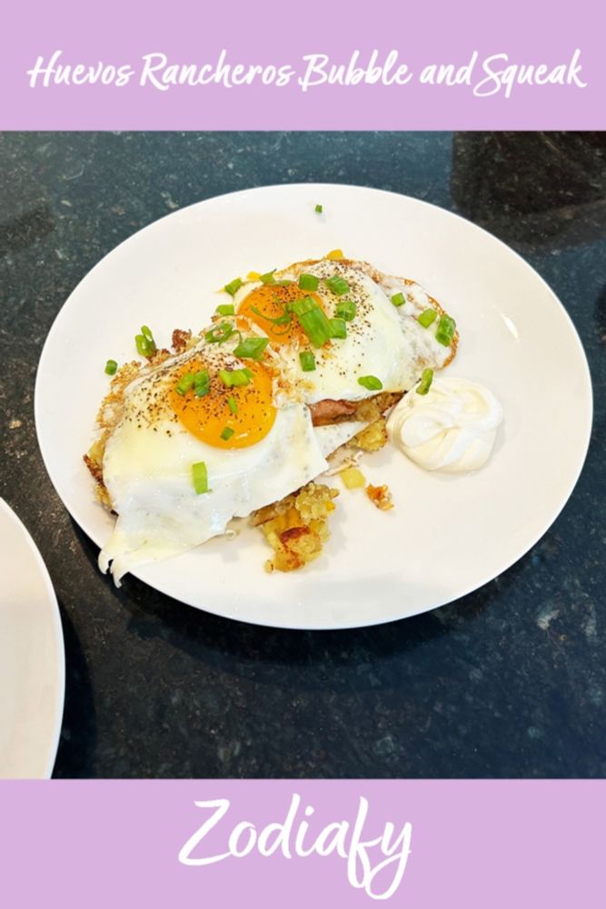 Huevos Rancheros Bubble and Squeak: The Leo’s Hangover Helper