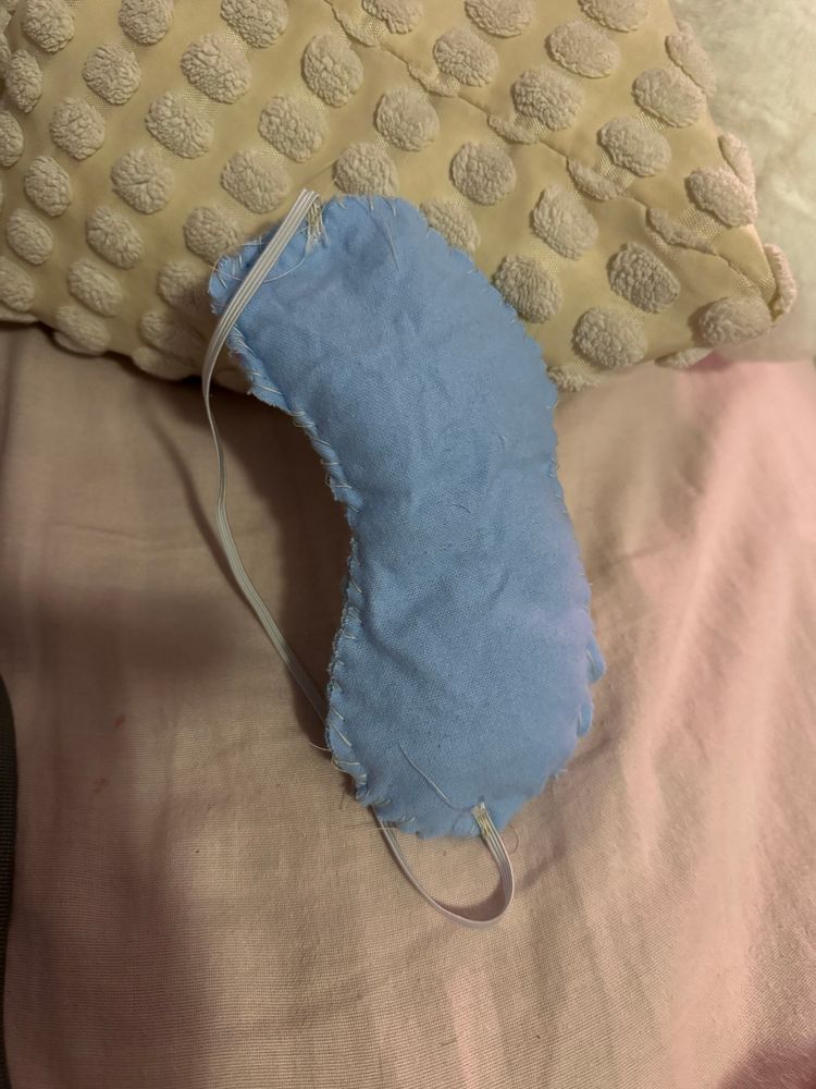Sleep mask back view 