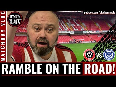 RAMBLE ON THE ROAD | LEE TAKES US WITH HIM FOR BLADES VS POMPEY!!