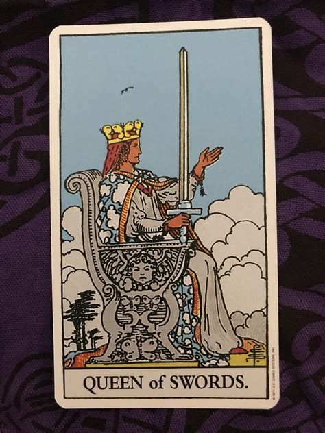 Queen of Swords tarot card