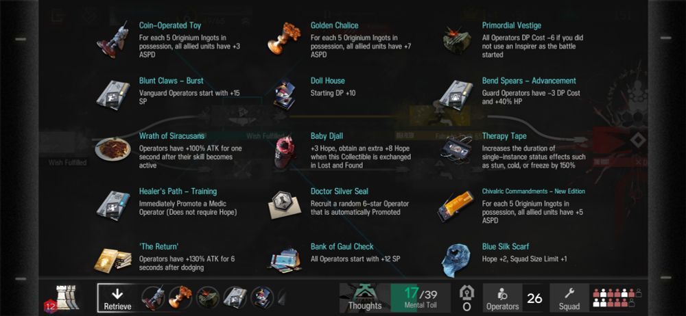 showing that there are all 3 aspd relics