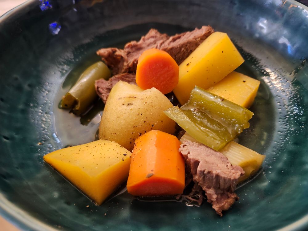 Beef pot au feu