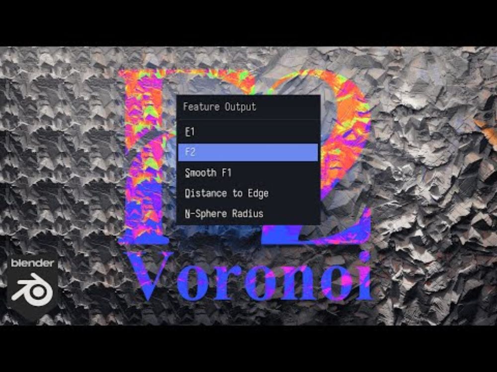Fixing texture tiling with F2 Voronoi