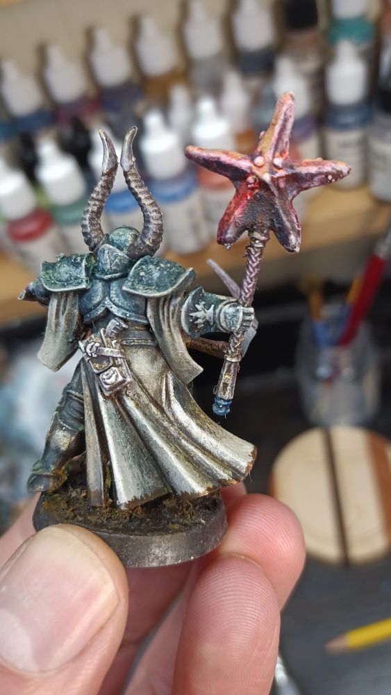 converted warhammer model