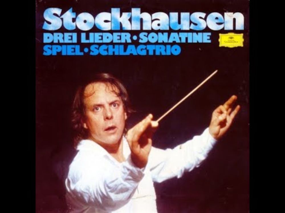 Karlheinz Stockhausen - Drei Lieder, Sonatine, Spiel, Schlagtrio [1977]