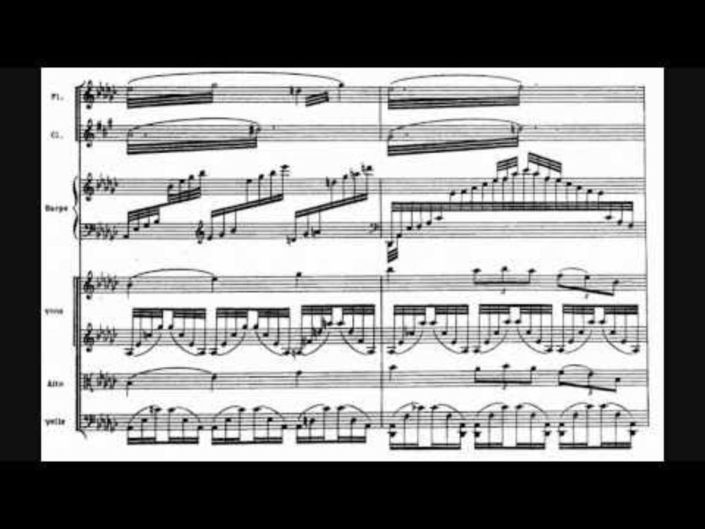 Ravel - Introduction et allegro pour harpe, flûte, clarinette et quatuor à cordes (1905)