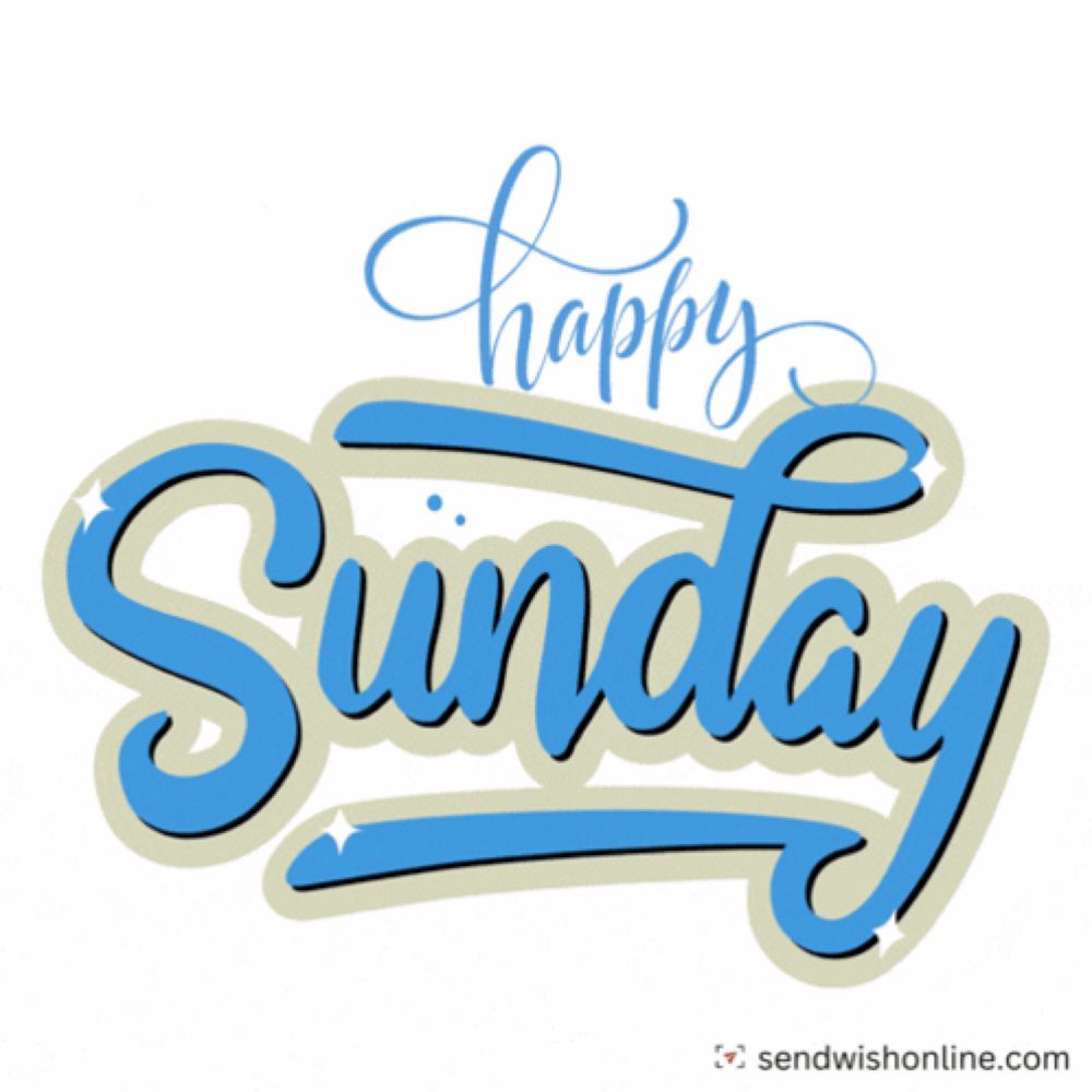 Happy Sunday Chill Sunday GIF