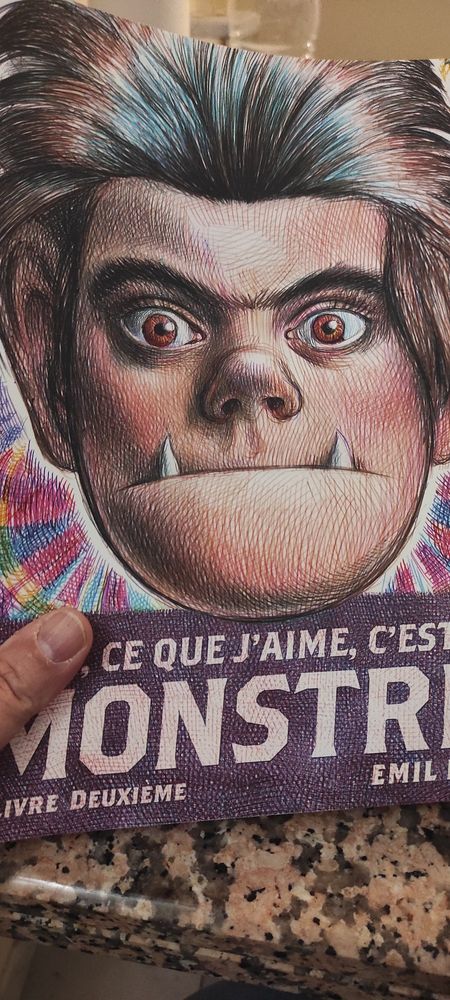 Couverture du livre "Moi ce que j'aime, c'est les monstres" volume 2, d'où sont extraites les images précédentes 