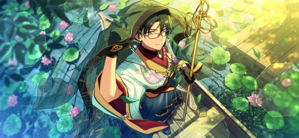 Keito's 1st Feature Scout card from the game.