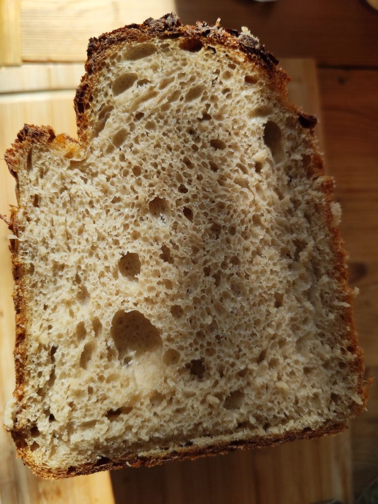 Foto de um pão em forma