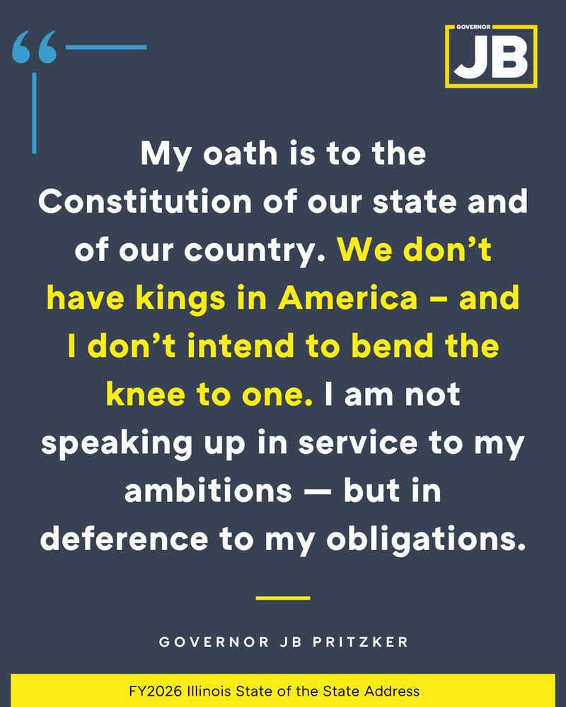 TEXT: My oath is to the Constitution of our state and of our country. We don’t have kings in America – and I don’t intend to bend the knee to one. I am not speaking up in service to my ambitions — but in deference to my obligations.