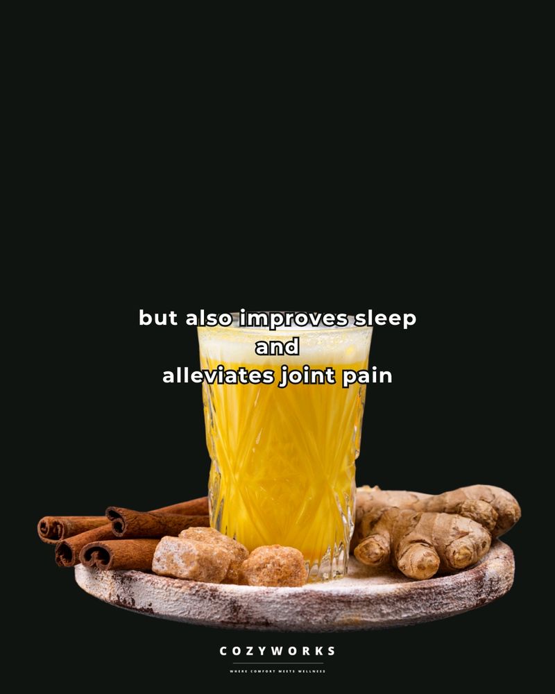 But also improves sleep and alleviates joint pain