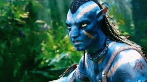 Gif of the character Jake from the movie Avatar