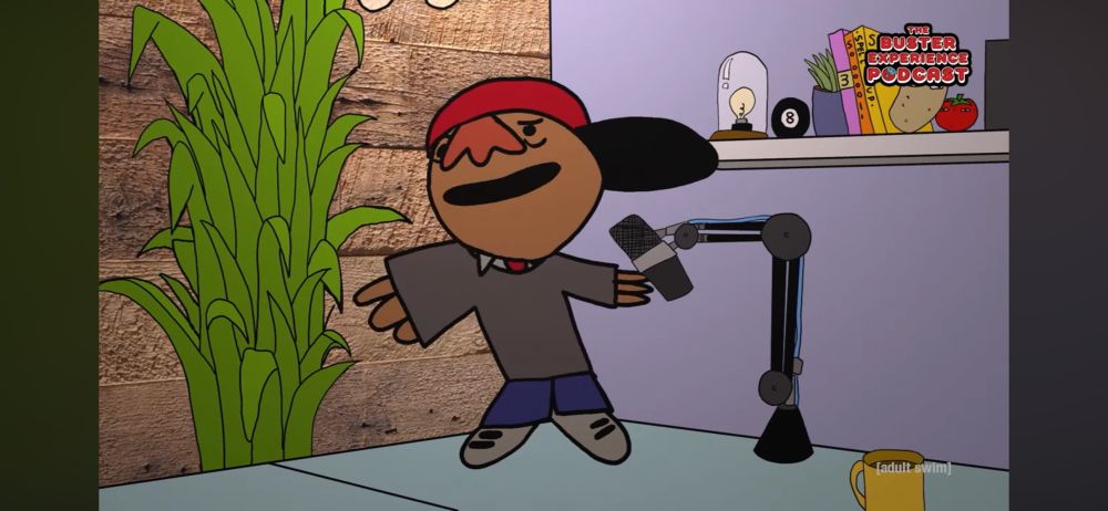 lil daddy from the buster and the podcast (an adult  swim short you should definitely watch if you haven’t already.)