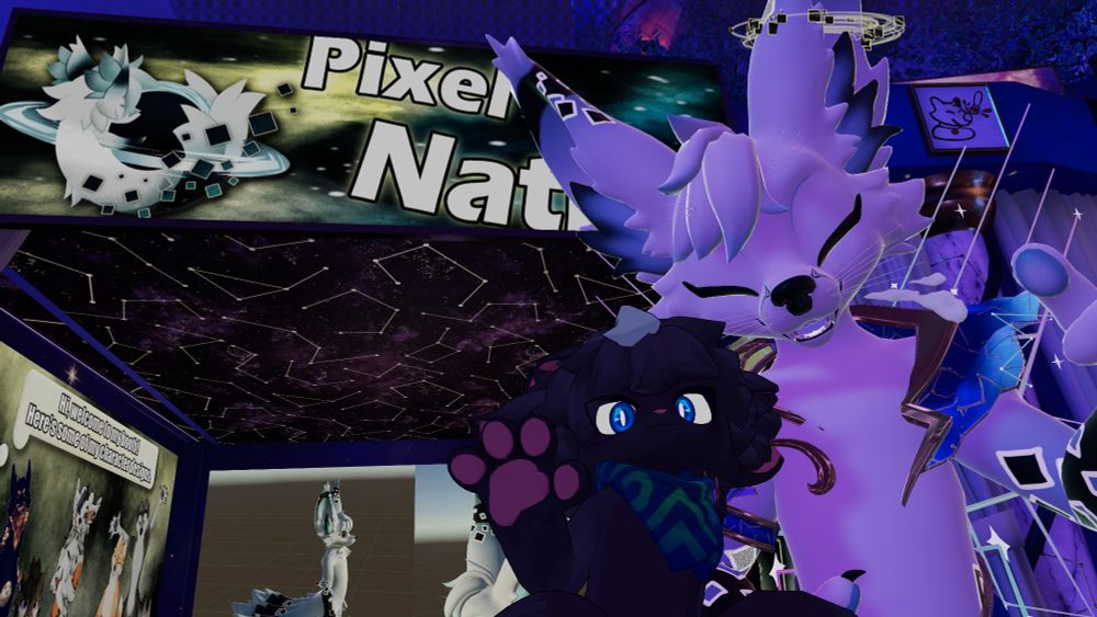 Pixel's booth!!