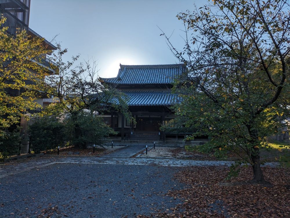 Gästehaus des Ryohon-ji-Tempels in Kyoto.