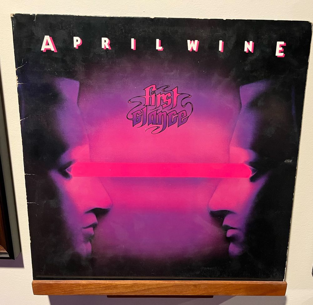 Front cover of April Wine’s First Glance LP (1978).