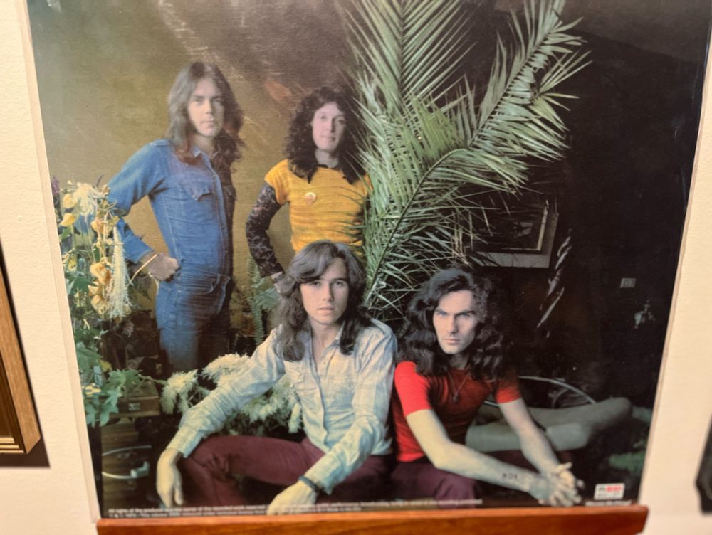 Back cover of Golden Earring’s Together LP (1972).