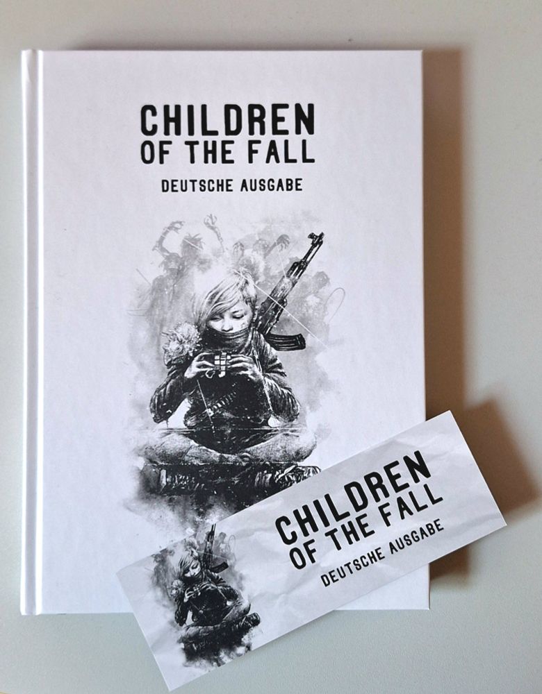Die deutsche Version des spielleitungslosen Horror-Endzeit-Rollenspiels "Children of the Fall", herausgegeben von den Dunkelmännern