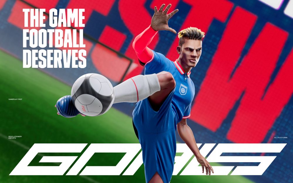 Key art image from the video game GOALS