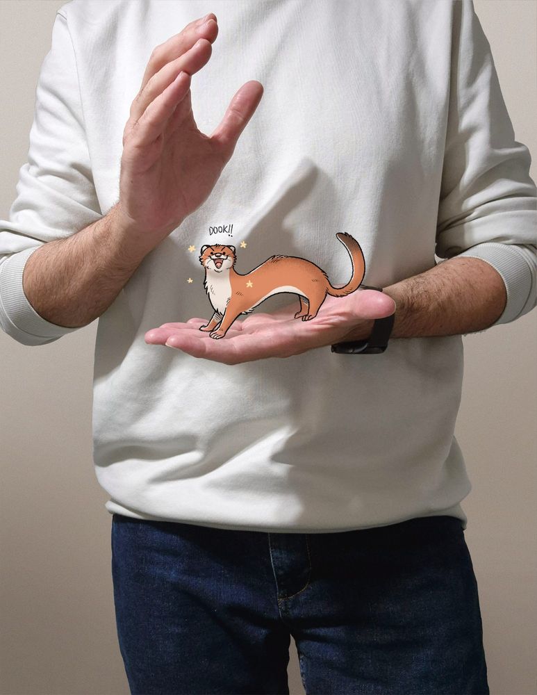WOAH!! A WEASEL!!!