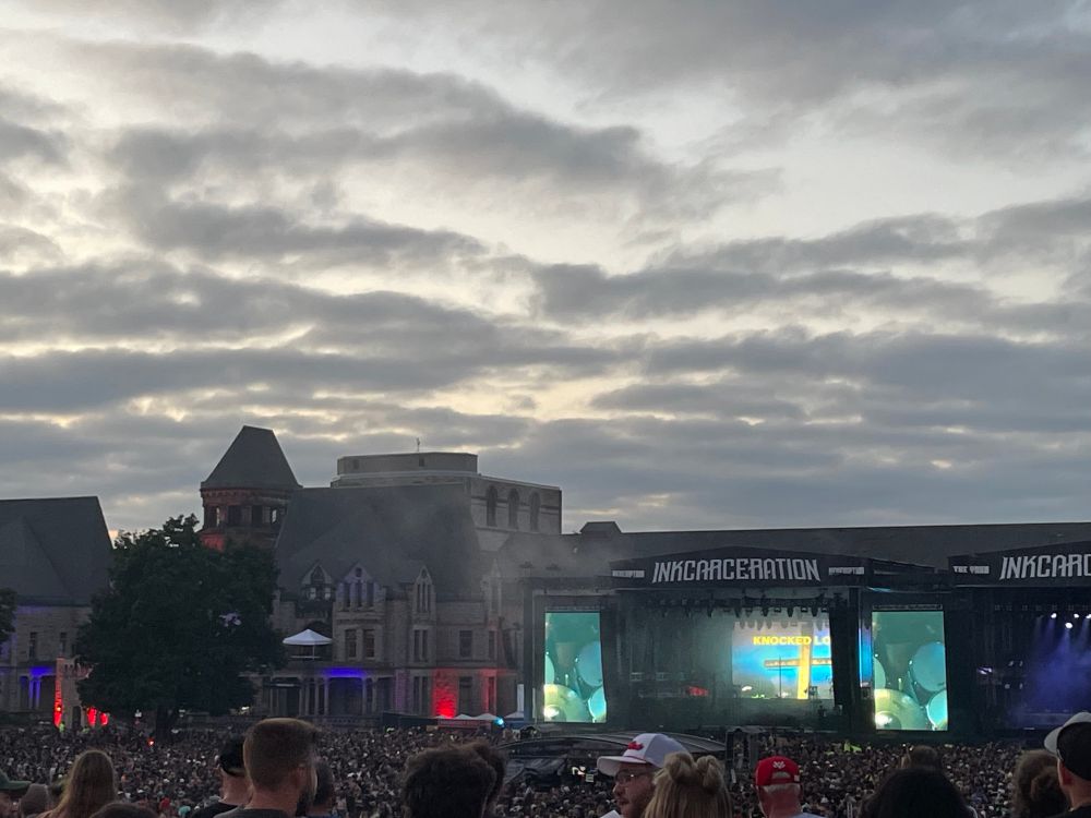 Ohio State Reformatory / Mansfield Prison at the Inkcarceration festival (Knocked Loose is playing)