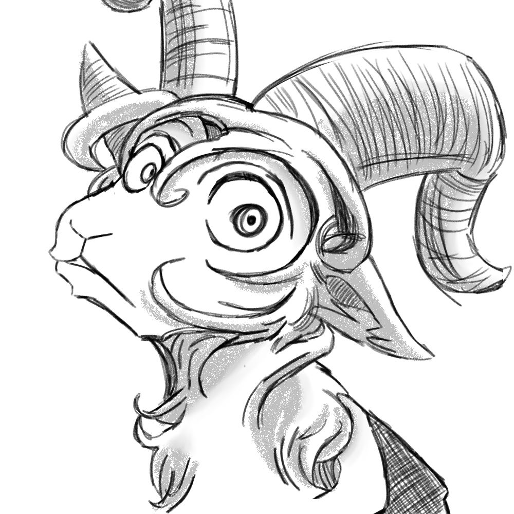 Referenced from BEASTARS volume 10. Pina looks terrified at something behind him.