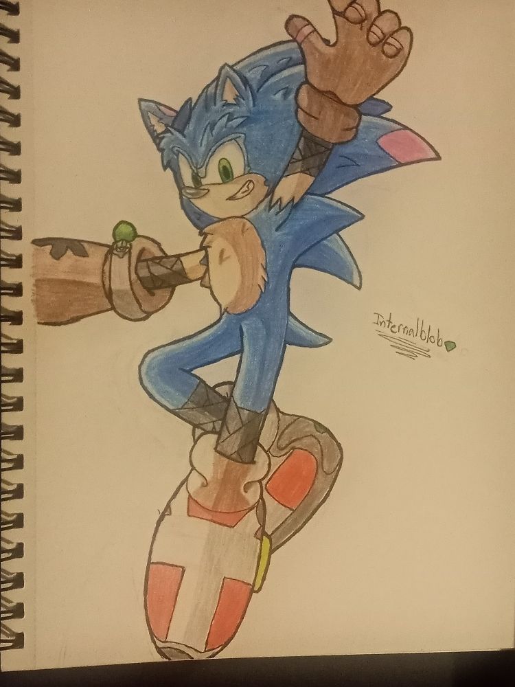 Remake of an old drawing, current design of Burst.